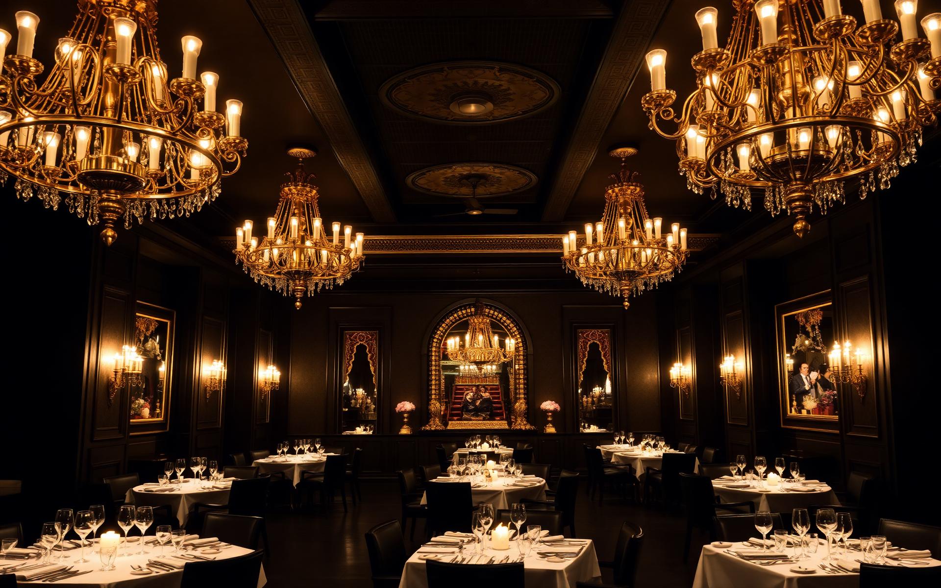 Royal restaurant interior